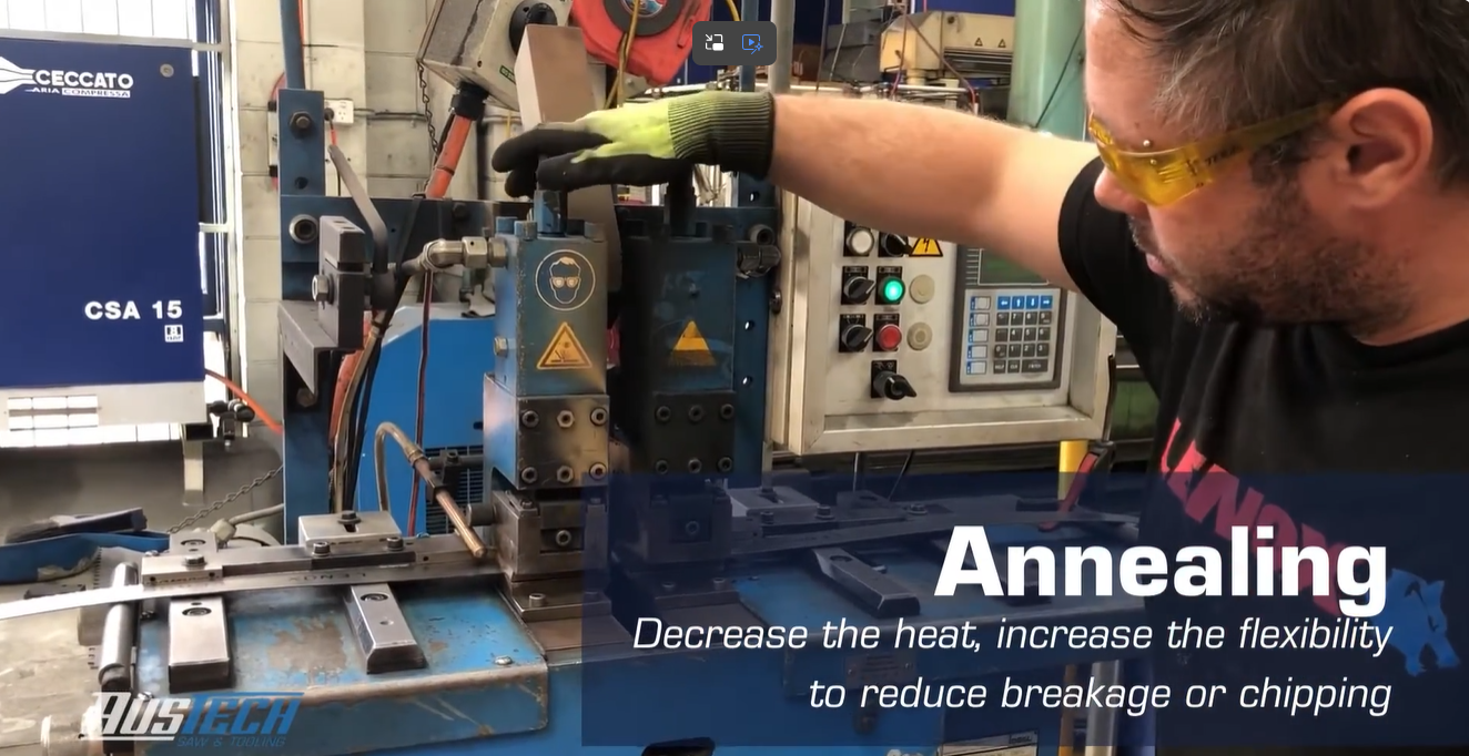 How AusTech Makes Custom-Welded LENOX Band Saw Blades